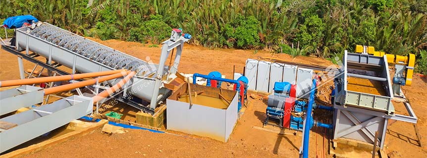 Placer gold ore gravity separation plant.jpg